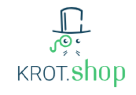 Логотип компании «Krot.shop» – интернет-магазин оптики